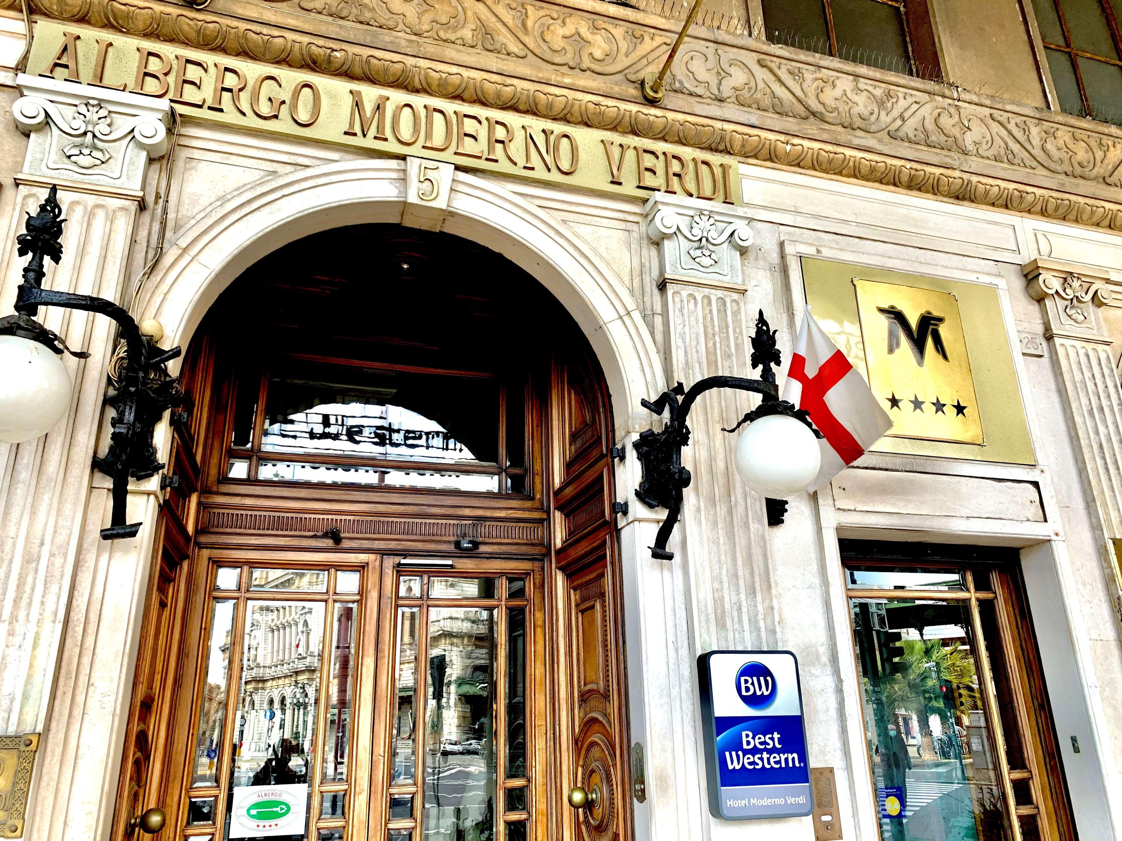 ג'נובה Best Western Hotel Moderno Verdi מראה חיצוני תמונה